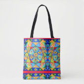 Abstract zicht Poster Tote Bag (Voorkant)