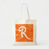 Abstract ZigZag Swirl Tote Bag (Voorkant)