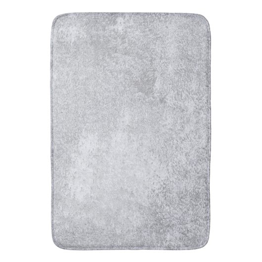 Abstract zilverpapier badmat (Voorkant Verticaal)