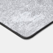 Abstract zilverpapier bureaumat (Hoek)