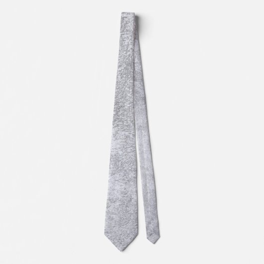 Abstract zilverpapier stropdas (Voorkant)