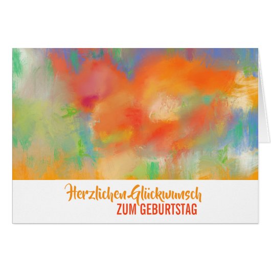 Abstract Zomer Boeket (Voorkant Horizontaal)