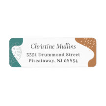 Abstract Zomer Tropisch Retouradres