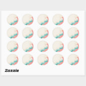 Abstract Zomerfeest Sticker (Vel)