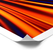 Abstract - Zonnezuur en Magnetisme 3 Poster (Hoek)