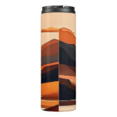 Abstract Zonsondergang Landschap Thermosbeker (Achterkant)