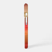 Abstract zonsondergang ontwerp iPhone 16 hoesje (Linkerkant)