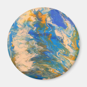 Abstract zout magneet