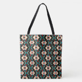 Abstract zuidwesten Boho Tote Bag (Voorkant)