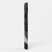 Abstract zwart en goud decoratief geometrisch Case-Mate iPhone case (Achterkant/rechts)