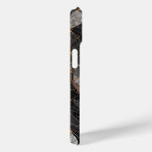 Abstract zwart en goud decoratief geometrisch Case-Mate iPhone case (Achterkant / Rechts)