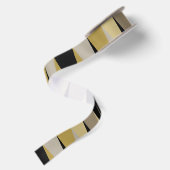 abstract zwart en goud satijnen lint (Achterkant)