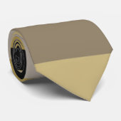 abstract zwart en goud stropdas (Opgerold)