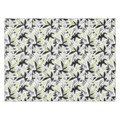 Abstract, zwart en groen, jeugd, modern, creatief tafelkleed (Voorkant (Horizontaal))