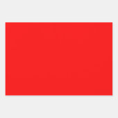 Abstract zwart en rood inpakpapier vel (Voorkant 2)