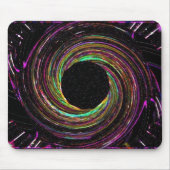 Abstract zwart gat muismat (Voorkant)