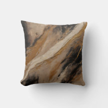 Abstract Zwart Goud Beige