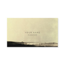 Abstract Zwart Goud Geel Afspraakkaart