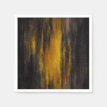 Abstract zwart-gouden patroon