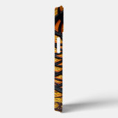 Abstract zwart-goudspiraal Case-Mate iPhone case (Achterkant / Rechts)