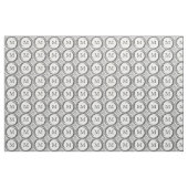 Abstract zwart logo #2 stof (Yard (91,4 cm))