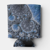 Abstract zwart-wit blikjeskoeler (Achterkant)