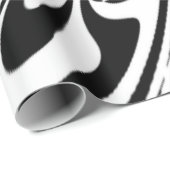 abstract zwart-wit cadeaupapier (Rol Hoek)