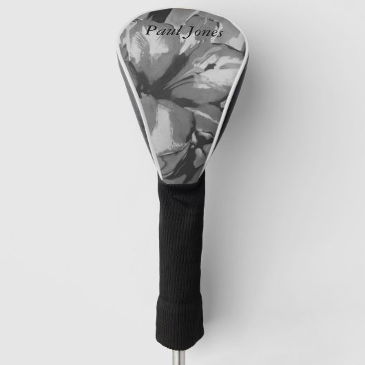 abstract zwart-wit-evenement   golfheadcover (Voorkant)