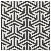 abstract zwart-wit geometrisch ontwerp stof (Close Up)
