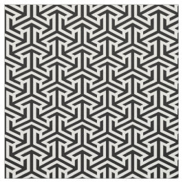 abstract zwart-wit geometrisch ontwerp stof