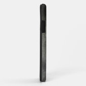 abstract zwart-wit getextureerd Case-Mate iPhone case (Achterkant/rechts)
