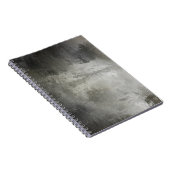 abstract zwart-wit getextureerd notitieboek (Rechterzijde)