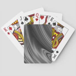 Abstract zwart-wit grijs pokerkaarten