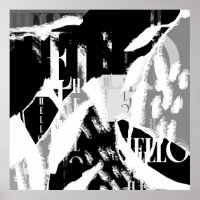 Abstract zwart wit grijs