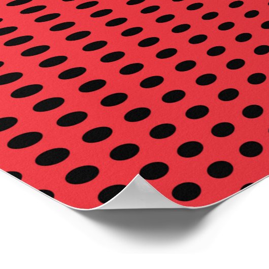 Abstract zwart-wit halftoonpatroon. Zachte kurk Poster (Hoek)