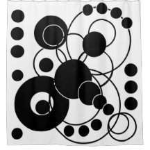 Abstract zwart-wit kunsty