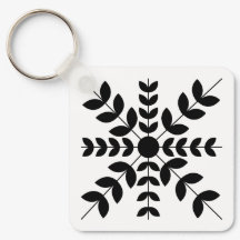 Abstract zwart-wit mandala bloempatroon
