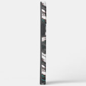 Abstract zwart-wit met gekleurde details of falen Case-Mate iPhone case (Achterkant / Rechts)