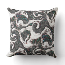 Abstract zwart-wit met gekleurde details of falen