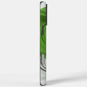 Abstract Zwart-wit met Groene Fractal Art Case-Mate iPhone Case (Achterkant / Rechts)