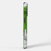 Abstract Zwart-wit met Groene Fractal Art Case-Mate iPhone Case (Achterkant / Rechts)