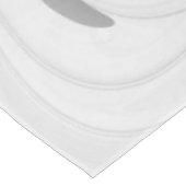 Abstract Zwart-wit met Groene Fractal Art Tafelkleed (Gekanteld)