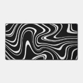 Abstract zwart-wit patroon bureaumat (Voorkant)