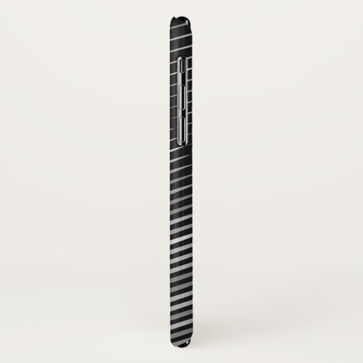 abstract zwart-wit patroon Case-Mate iPhone case (Achterkant/links)