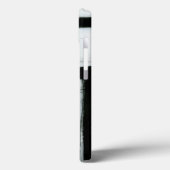 Abstract zwart-wit schilderen Case-Mate iPhone case (Achterkant / Links)