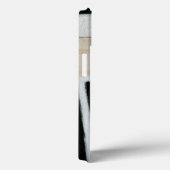 Abstract zwart-wit schilderen Case-Mate iPhone case (Achterkant / Rechts)