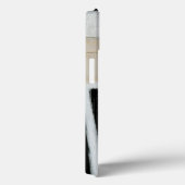 Abstract zwart-wit schilderen Case-Mate iPhone case (Achterkant / Rechts)