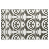 Abstract Zwart Wit Zebra Strepen Print Stof (Fat Quarter)
