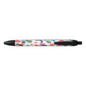 Abstract Zwarte Inkt Pen (Achterkant)