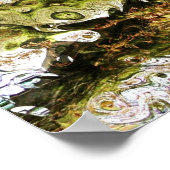 Abstract - Zwemkleuren Poster (Hoek)